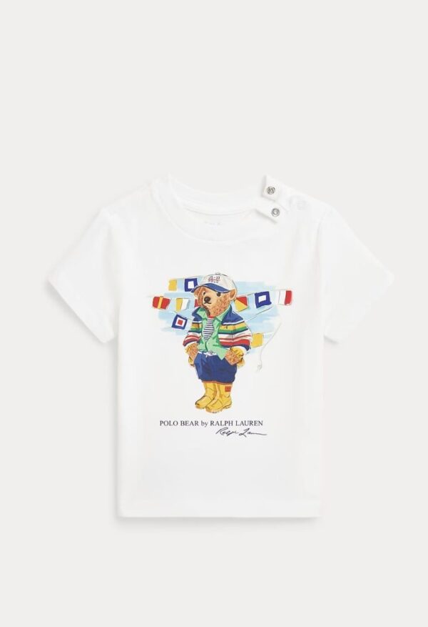 Polo Ralph Lauren t-shirt baby con stampa Polo Bear