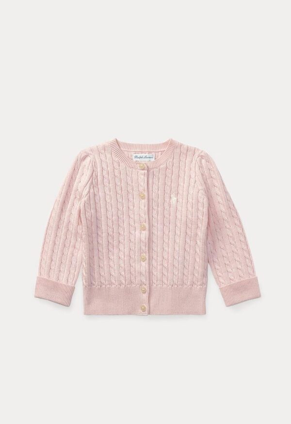 Polo Ralph Lauren cardigan baby con ricamo pony