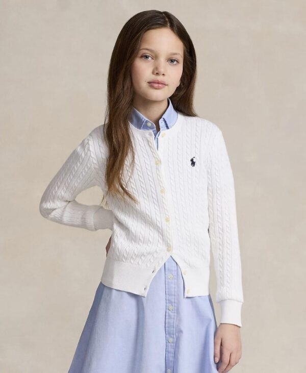 Polo Ralph Lauren cardigan con ricamo pony